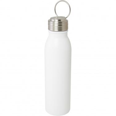 Logo trade reklaamkingituse pilt: Harper 700 ml RCS sertifikaadiga roostevabast terasest veepudel metallist aasaga
