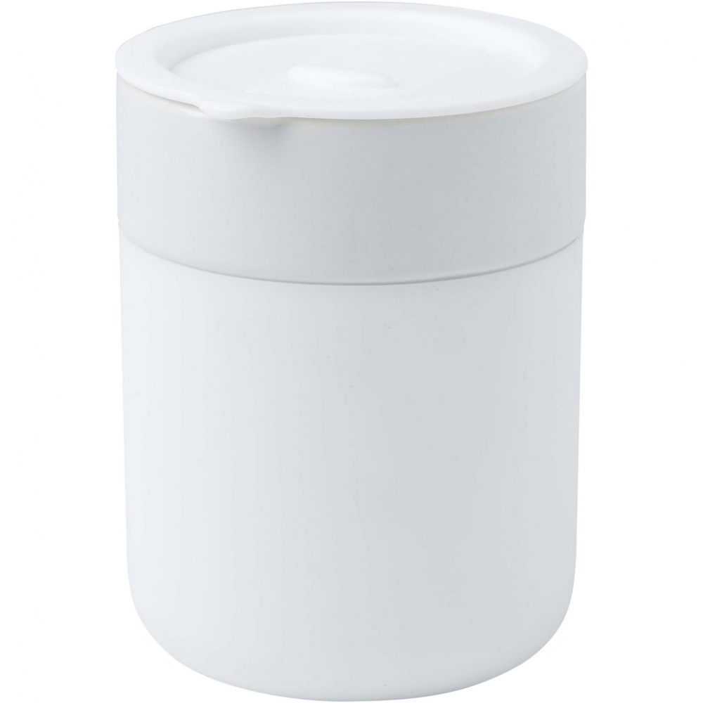 Logotrade reklaamkingitused pilt: Keraamiline termoskruus Java 330 ml plastikust kaanega