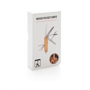 Logotrade ärikingitused pilt: Puidust taskunuga