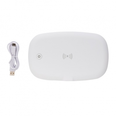 Logotrade reklaamkingid pilt: UV-C steriliseerimiskarp 5 W juhtmevaba laadijaga