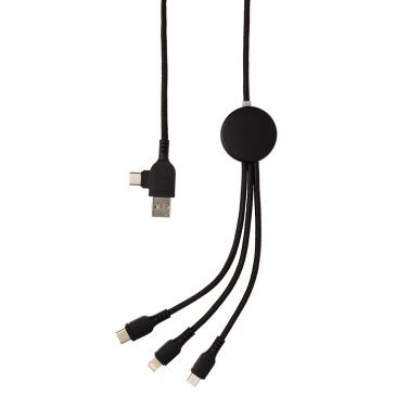 Logotrade reklaamtoote foto: Light up logo 6-in-1 kaabel