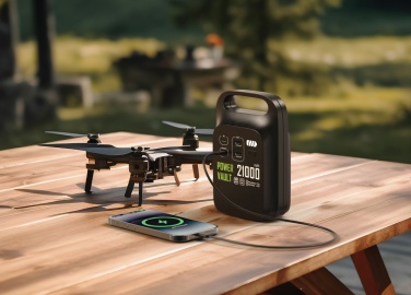 Logo trade reklaamkingituse pilt: Power Vault RCS rplastic 21000 mAh kaasaskantav elektrijaam