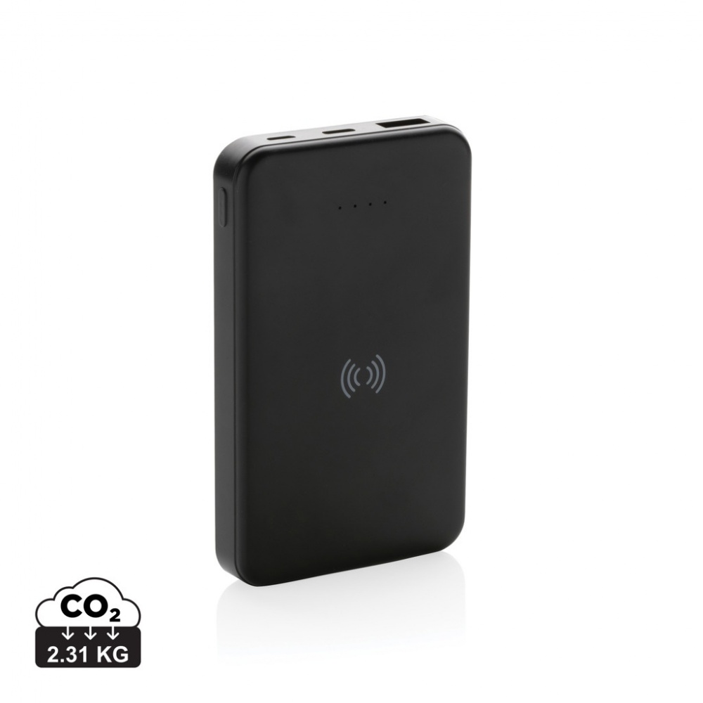 Logotrade ärikingitused pilt: RCS taaskasutatud plastist 5000 mAh 5W juhtmevaba akupank
