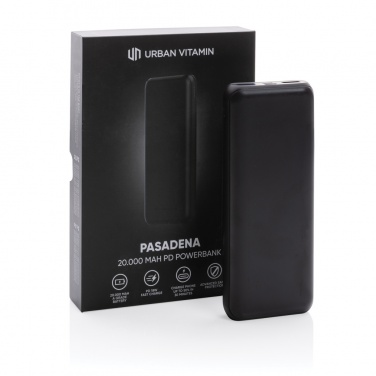Logotrade ärikingitused pilt: Urban Vitamin Pasadena 20 000 mAh 18W PD toitepank