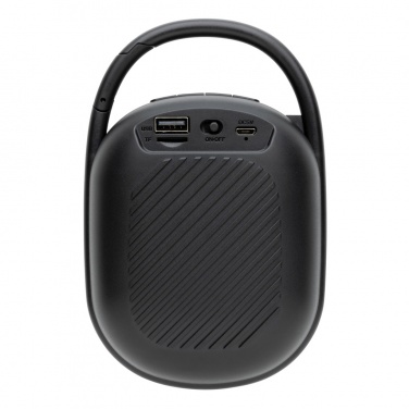 Logo trade firmakingid foto: RCS taaskasutatud plastist Lightboomi 5W klambriga kõlar