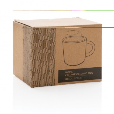 Logo trade reklaamkingi pilt: Vintage keraamiline kruus 280ml
