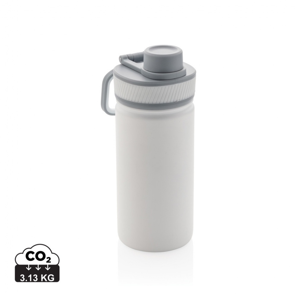 Logotrade firmakingi foto: Roostevabast terasest vaakumpudel spordikaanega 550ml
