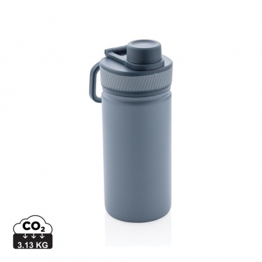 Logotrade firmakingituse foto: Roostevabast terasest vaakumpudel spordikaanega 550ml