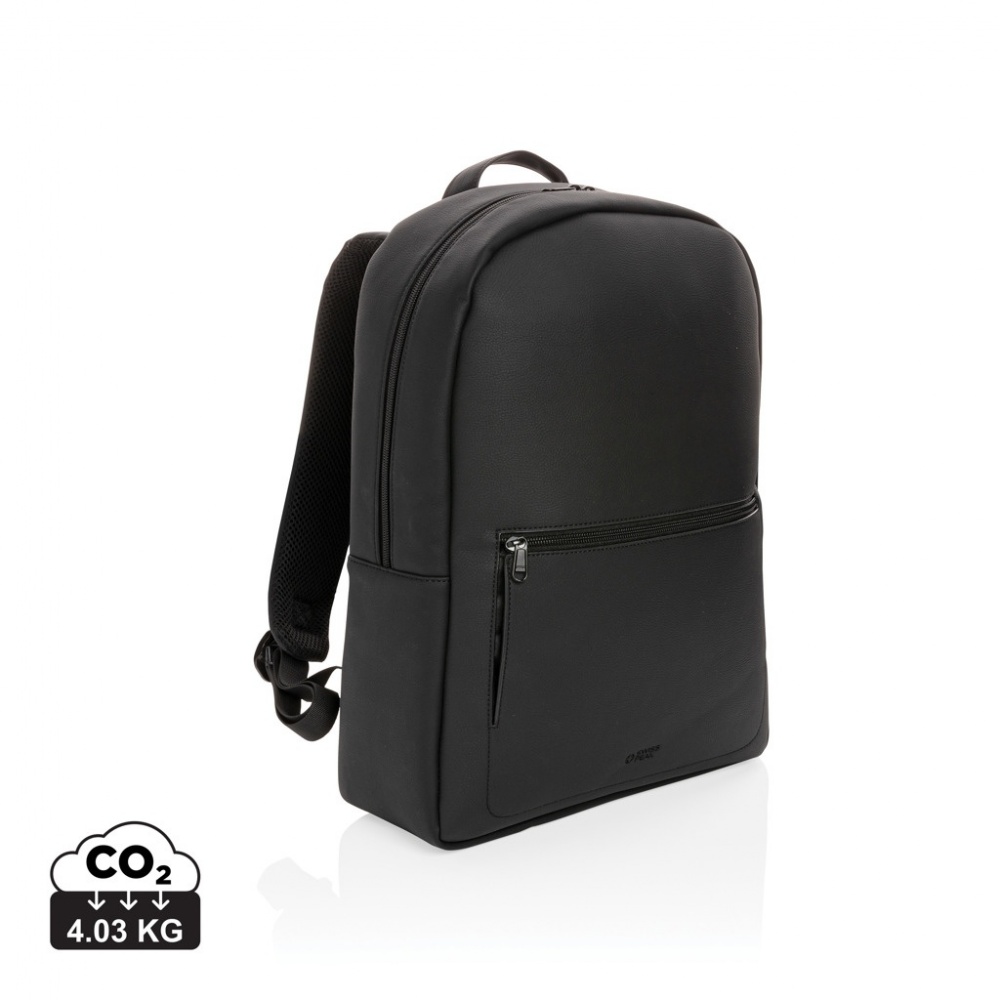 Logo trade firmakingi pilt: Swiss Peak deluxe PU sülearvuti seljakott PVC-vaba