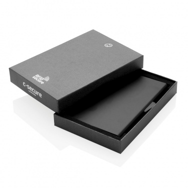 Logotrade meened pilt: C-Secure alumiiniumist RFID-kaardihoidja, kaarditasku