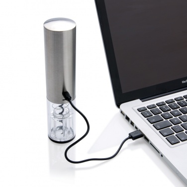 Logo trade reklaamtoote pilt: Elektriline veiniavaja - USB laetav