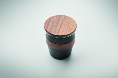 Logotrade meened pilt: Pähklise viimistlusega termostops, 350 ml