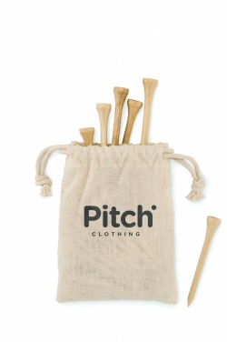 Logo trade meene pilt: 20 bambusest golfi t-de komplekt