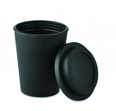 Logotrade reklaamkingi foto: Kaheseinaline trummel PP 300 ml