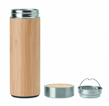 Logotrade reklaamtooted pilt: Bambusest topeltseintega termos 400ml