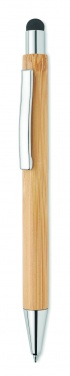 Logotrade reklaamtoote foto: Bambusest pastapliiats sinise tindiga