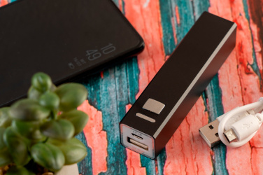 Logotrade ärikingid pilt: Metallist akupank PORT HOPE 2200mAh