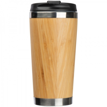 Logo trade reklaamtoote pilt: Roostevabast terasest kruus BAMBOOGARDEN 400 ml