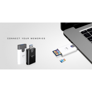 Logotrade firmakingitused pilt: MicroSD ja SD-kaardi lugeja Silicon Power Combo 3.1