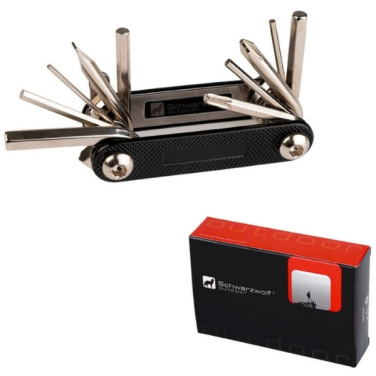 Logotrade reklaamkingi foto: Jalgratta tööriistakomplekt TIBESTI Schwarzwolf