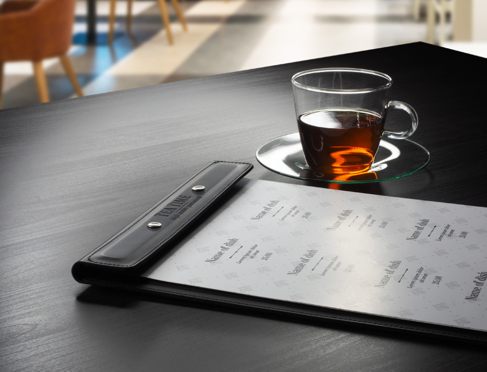 Logo trade reklaamtoote pilt: Menüü kaaned Armstrong 1116094