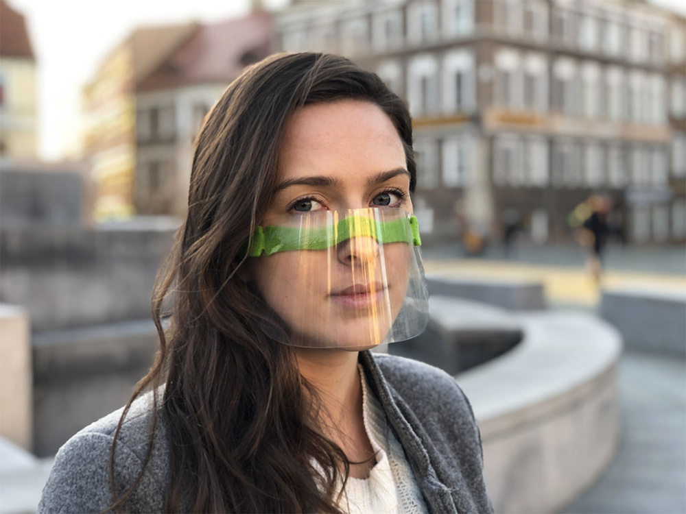 Logo trade firmakingi pilt: HESTIA näokaitse - läbipaistev mask suu ja nina jaoks 1452162