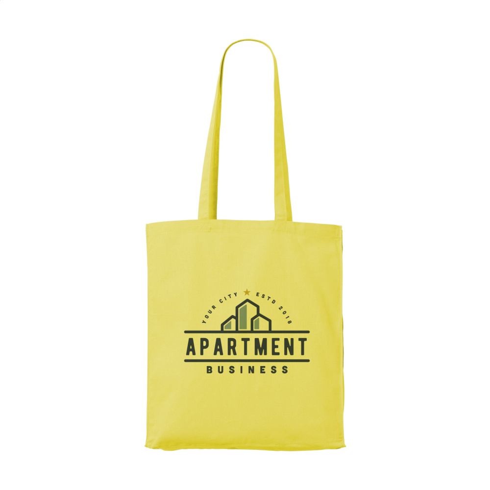 Logotrade ärikingituse foto: Värviline Square Bag (160 g/m²) puuvillane kott