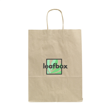 Logo trade reklaamkingid foto: Leaf It Bag Lai taaskasutatud rohupaber (90 g/m²) M