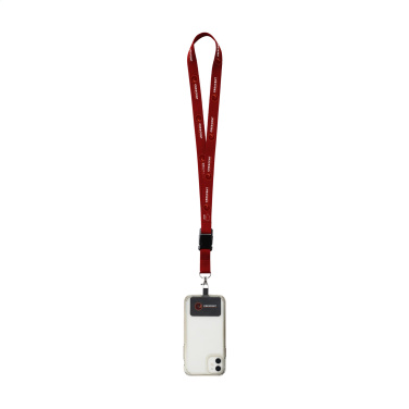 Logotrade reklaamkingituse foto: Lanyard Sublimatie Lukk RPET 2 cm Patch võtmejuhtmega