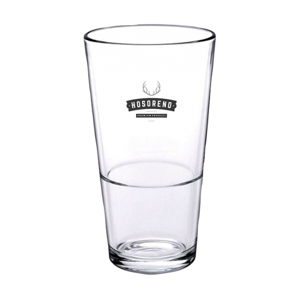 Logo trade firmakingi pilt: Virnastatav õlleklaas 340 ml