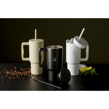 Logo trade reklaamtoote pilt: Rhino RCS Recycled Steel Cup 900 ml