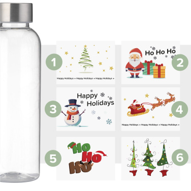 Logotrade reklaamkingitused pilt: Senga GRS RPET pudel 500 ml X-Mas