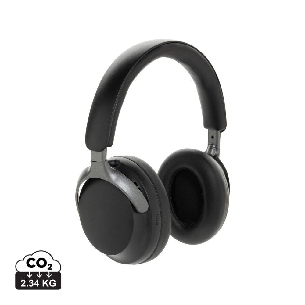 Logotrade firmakingituse foto: Soundpro RCS taaskasutatud plastikust ANC kõrvaklapid