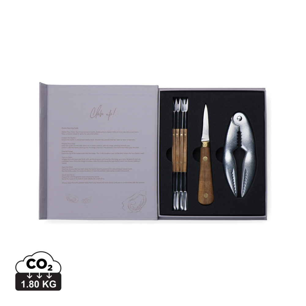 Logotrade firmakingi foto: VINGA "Story of Seafood" mereannikomplekt