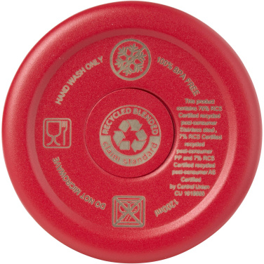 Logotrade firmakingi foto: Sydney 1200 ml RCS-sertifikaadiga termoskruus kõrrega