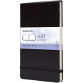 Moleskine'i suur akvarellalbum, Ühtlane must