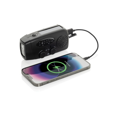 Logo trade reklaamkingituse pilt: RescueWave RCS taaskasutatud plastist hädaabiraadio