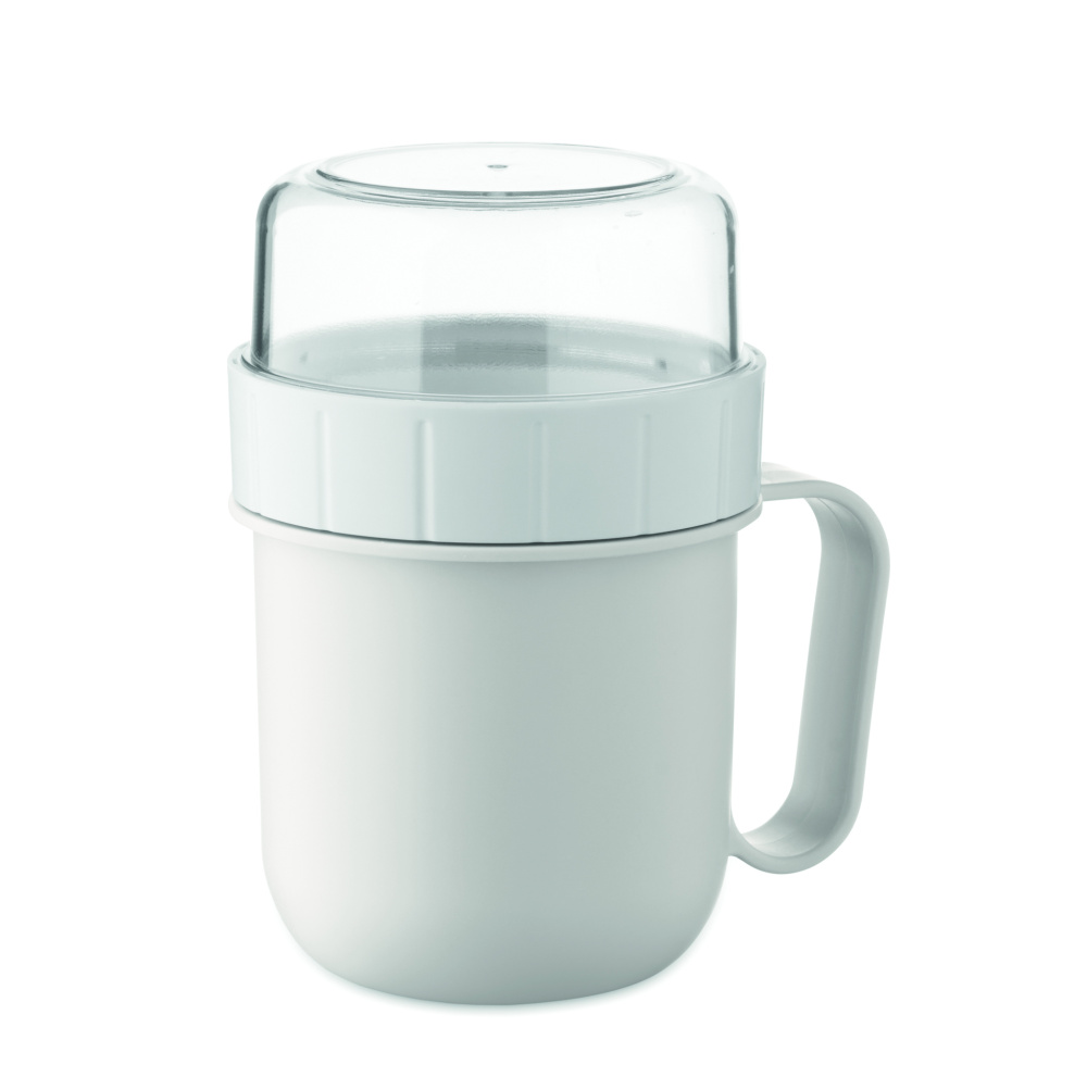 Logo trade ärikingi pilt: Kaasavõetav tass PP-st 450 ml