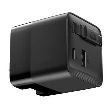 Logotrade firmakingi foto: Urban Vitamin Mendocino 65W GaN laadija sissetõmmatav kaabel