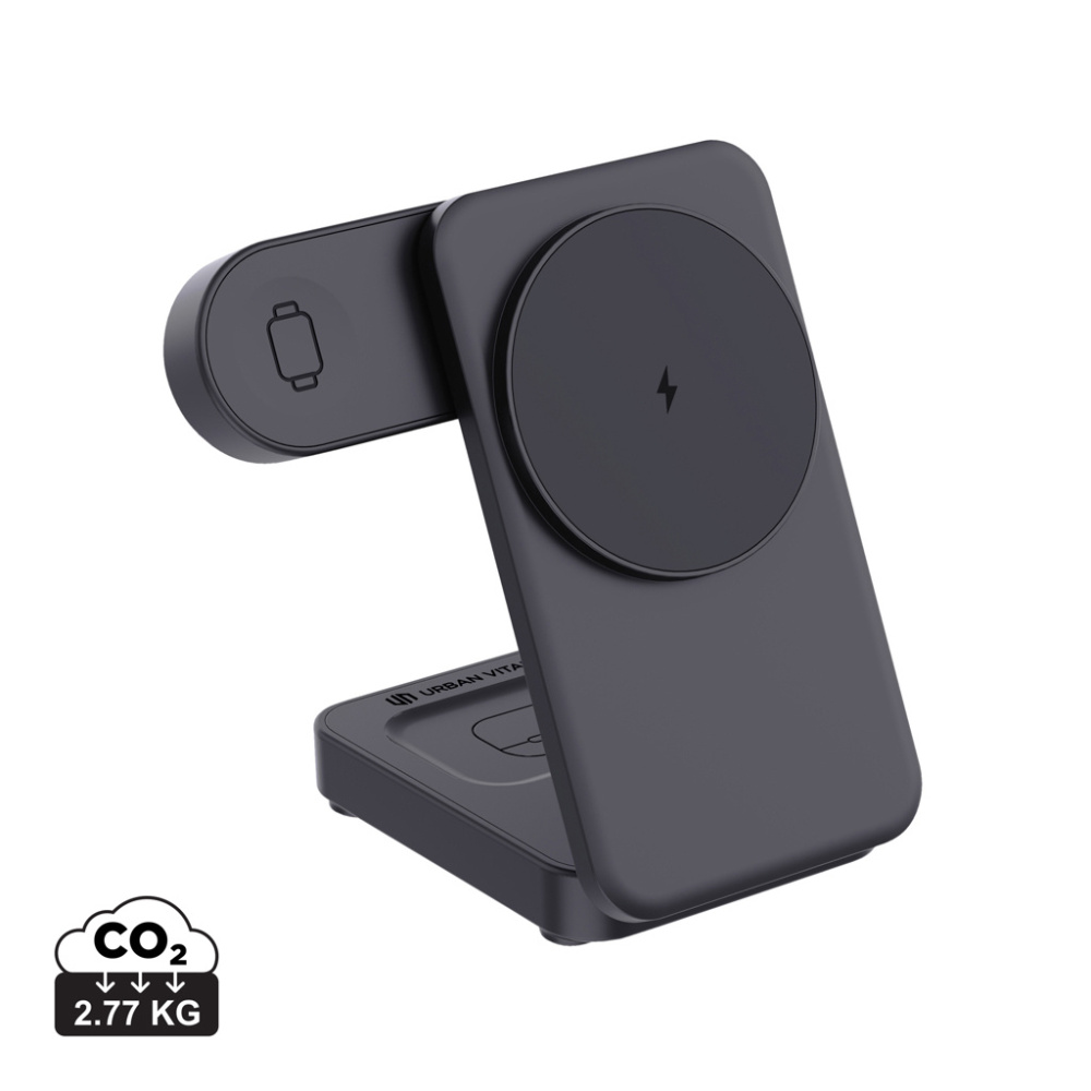 Logo trade firmakingi pilt: Urban Vitamin Arcadia RCS plastikust 15W 3in1 magnetiline laadija