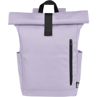 Logotrade ärikingituse foto: Byron 15,6" GRS RPET rull-top seljakott 18L