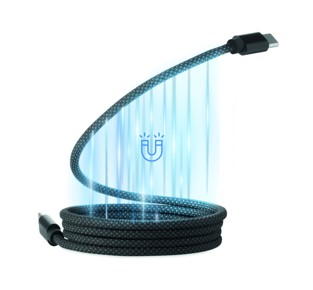 Logo trade meened foto: BRAID punutud magnetkaabel RPET-ist
