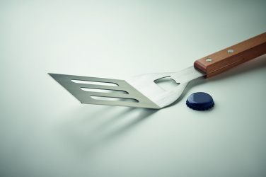 Logo trade reklaamkingituse pilt: OPENCOOK pöögipuust BBQ-spaatel