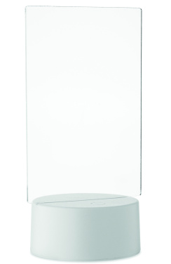 Logotrade reklaamkingi foto: Valgustatud LED-märkmetahvel