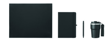 Logo trade firmakingid foto: 3-osaline kinkekomplekt karbis