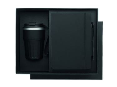 Logotrade firmakingitused pilt: 3-osaline kinkekomplekt karbis