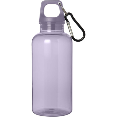 Logo trade ärikingitused foto: Oregoni 400 ml RCS sertifikaadiga taaskasutatud plastikust veepudel karabiiniga