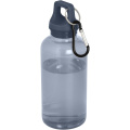 Oregoni 400 ml RCS sertifikaadiga taaskasutatud plastikust veepudel karabiiniga, Hale Blue