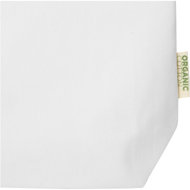 Logo trade firmakingituse pilt: Odisha 180 g/m² OCS orgaaniline laia põhjaga kandekott 11L