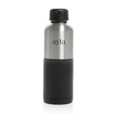 Logotrade reklaamtoote foto: Ripple RCS R-terasest lekkekindel veepudel käepidemega 750ml